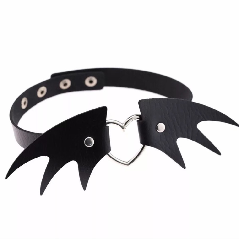 Bat Wing Goth Choker